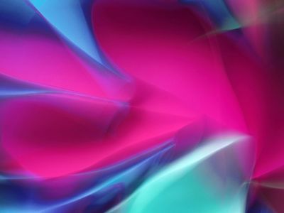 Dynamic digital waves with cyan glow on dark background